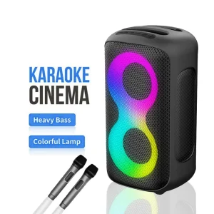 JBK-1407 JBK-4207 Audio Factory’s High-Power Dual 4inch Partybox 40W Outdoor Trolley Audio Portable Speakers