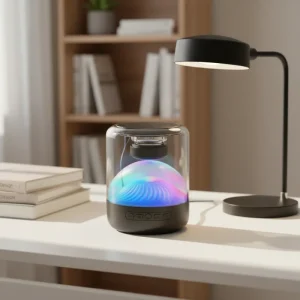 JK1326 Smart AI Speaker V5.4 High Volume Subwoofer Portable Mini Audio with TF Card Insert for Computer Home Use