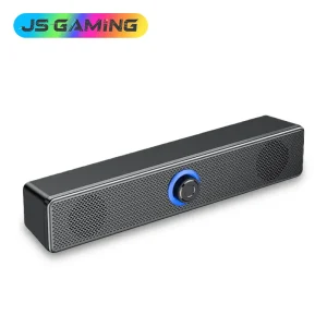 JSGAMING 3511 Soundbar Computer PC TV Laptop Desktop Wired Wireless Blue Tooth Speaker Sound Box Bar Music Portable