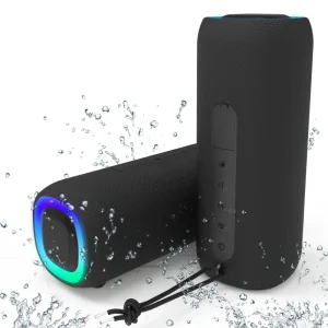 Jeili BT5.3 Portable Wireless BT Speaker Professional Outdoor Sports Audio Mobile Phone Battery Parties Computers Smart Speaker