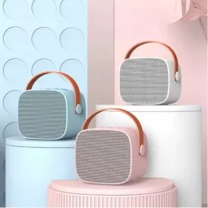 K1 Music Bluetooth Small Speaker With Microphone Mini Karaoke Player Wireless Smart Speaker Sound Equipment