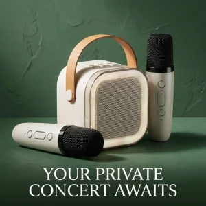 K12 High end Version RGB LED Wireless Speaker 5W Output Karaoke Speaker for Outdoor Party Computer & Mobile Phone Use