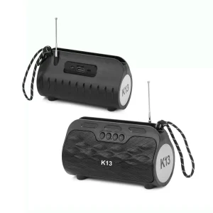 K13 Portable Wireless Mini BT Speaker FM Radio TF USB Subwoofer Bass Srtereo Woofer Active Cute Speaker