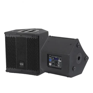 K15MDC 2000W 15 Inch DSP Active Coaxial Woofer Wood Sound Power Stage Studio Band DJ Singer Professional Monitor Speakers