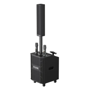 K22 Stage Line Array Speaker 160W Portable PA Karaoke System Sound Equipment DJ Speaker Subwoofer Box Party Speaker