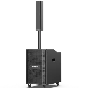 K30 Portable Line Array Column PA DJ System Outdoor Stage Event Speaker Trolley Boomboxes with Subwoofers
