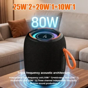 K43 Outdoor Portable Speaker BT5.4 80W Power
