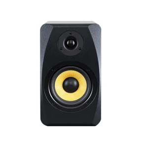 K5 5 Inch Bi Amplified Near Field Studio Monitors with Low Frequency Driver and Silk Dome Tweeter for Detailed Audio