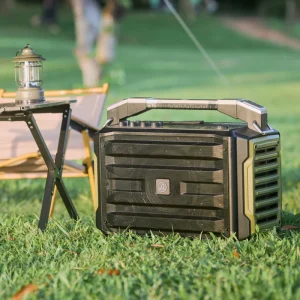 K600 IPX4 Peak Power 200W Subwoofer Stereo DC Operated Outdoor Party Speaker with Dual Wireless Mic