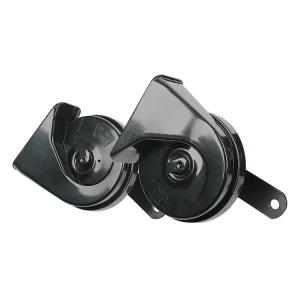 K85 12V Snail Car Horn Two-Tone Fanfare with 109db-119db Sound Durable Aluminum 2-Way Speaker Design
