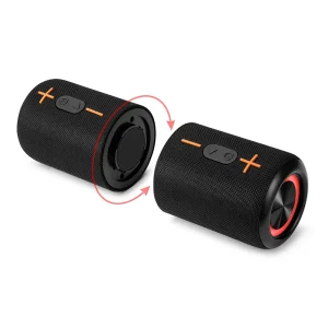 KENUO Portable Outdoor IPX6 Waterproof TWS RGB Light 16W 3D Surround 2 in 1 Portable Split Speaker