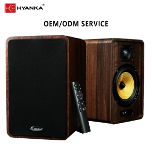 KPB-306 5Inch HiFi Bookshelf Speakers Active Passive Combo 40W+40W RMS 4.2 Optical HDMI Coaxial Audio Speaker