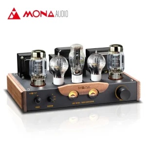 KT88 Class A Power Amplifier BT5.0 18W*2 Speaker HIFI Stereo Home Theater System with Tube Single Ended Audio Processor