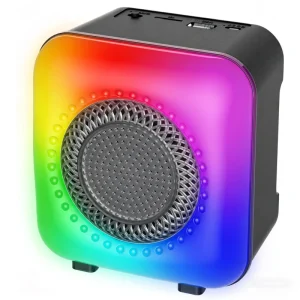 KTS Wireless Portable Outdoor Light BT Speaker with TWS FM USB 3 Inch Flame Light Speaker GTS 1373 Factory Price OEM