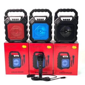 KTV Speaker Multi-functional Wireless Subwoofer Outdoor Speaker Wired Microphone TF Card Wireless Home Player