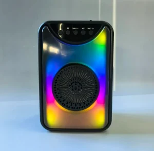 KTX 1433 Mini Speaker Portable Speaker Wireless Small Speaker Outdoor Stereo Mini Bluetooth Speaker RGB Color Panel Speaker