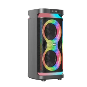Karaoke Function Party Speaker Digitization HD Display Screen 120W 8inch*2 HD Speaker BT 5.2 Wireless Connection