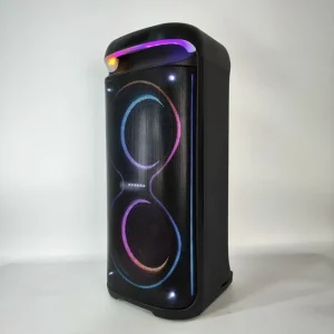 Karaoke Machine Portable Bluetooth Karaoke Speaker for Kids Adults Unique Singing Machine with Two Wireless Mic