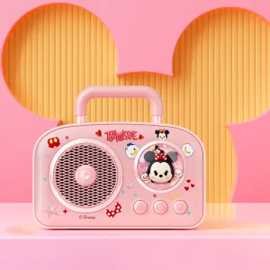 Kids Portable Bluetooth and TF Card Speaker Type C 800mAh Rechargeable Customizable Mini Wireless Audio Player