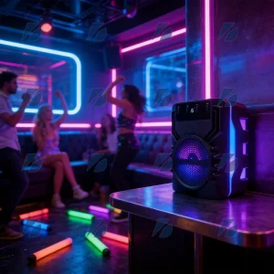 Kts-1722 BT Wireless Outdoor Party Speaker 4 Inch TWS Battery USB FM Radio
