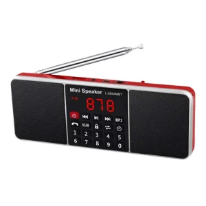 L-288AMBT Portable Wireless BT Radio Hifi Sound Mini Radio Wireless BT Speaker With Mp3 Music Player