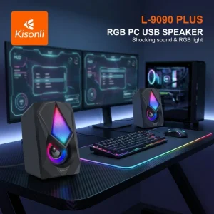 L-9090plus Mini Jbls Boombox 2 Home Theatre System Wireless Mini RGB 2.0 PC Gaming Computer Speaker