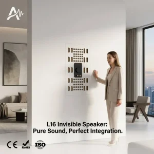 L16 Hidden Ceiling Invisible Speaker 20W In Wall Professional Home Theater High End Speaker