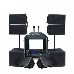 LA110 Active Line Array Speaker System 10Inch 900W High Power Built-in DSP Sound System for Outdoor Concert and Stage Event