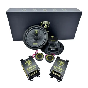 LB117 6.5″ 2 Way Midrange Bullet Car Door Speaker 12V HiFi Full Range Retrofit Upgrade OEM Universal Fit