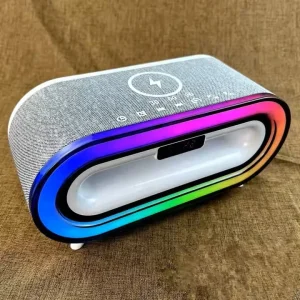LED RGB 15W Audio Smart Party Outdoor Wireless Speaker V5.3 IPX2 Waterproof Voice Control