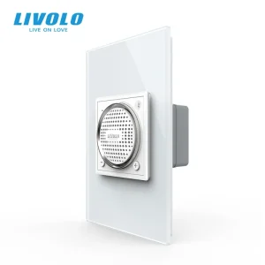 LIVOLO Luxury US Standard Wall Mounted Bluetooth Speaker Superior Sound Performance High Grade Elegant In Wall Audio Panel