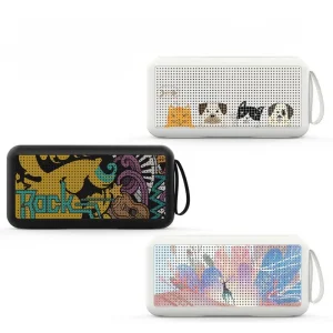LOGO Custom Wireless Waterproof Party Speaker Multi-functional Mini Portable Blue Tooth Speaker Outdoor Camping Sports Speaker
