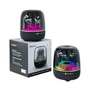 LP90 Pro Upgraded RGB Glass Like Smart Speaker with Domestic AI Voice Assistant and New Generation Subwoofer