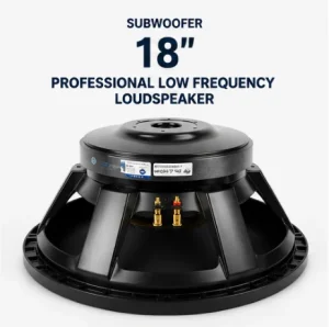 LS ZHL-L1509A 15″ Professional Subwoofer 600W RMS PA Speaker 100mm Voice Coil Ferrite Magnet Durable Eco Friendly Audio Systems