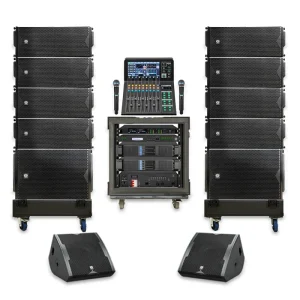 LS3 (8+2+2) Dual 10-Inch Mono Passive Line Array Speaker LA Series 700W/500W Wood Shell Rectangle XLR/Speakon 3-Year Warranty