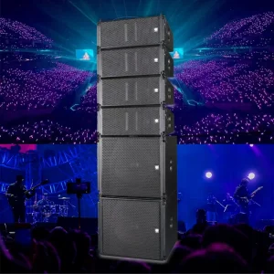 LS3 High Quality 3 Year Warranty 8 Impedance Passive Waterproof Wood Shell Outdoor Line Array Speaker KSL Series