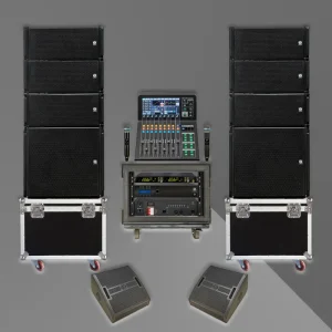 LS3 KSL(6+2+2) Mono Wood Shell 3 Year Warranty Passive Waterproof Outdoor Line Array Speaker System