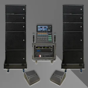 LS3 KSL(6+4+2) Mono Wood Shell 3-Year Warranty Passive Waterproof Outdoor Line Array Speaker System 8 Ohm Impedance 580W/700W