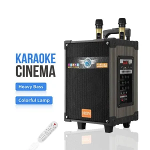 LT-910 LT-912 12 Inch Bass Subwoofer Portable Wood Wireless Trolley Speaker with Bluetooth
