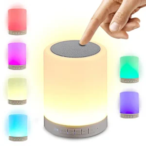 Lamp Speaker Smart Wireless Speaker Outdoor Bass Home Sound Audio Active Table Speaker for Smart Phones