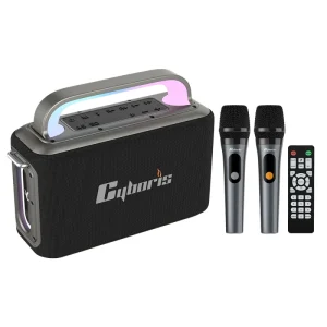 Large Bluetooth Speaker 120dB Custom Bass Outdoor BT5.3 Party Boombox RGB Portable