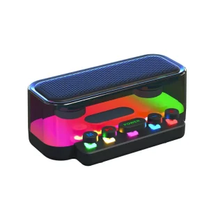 Large Volume Z6 Wireless for Audio Mini Speaker Portable Outdoor Subwoofer Double Mini Microphone Boomboxes