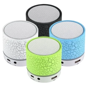Latest Model Portable Mini Wireless Bluetooth Speaker with USB CF Card & AUX Support Music Box for Computer