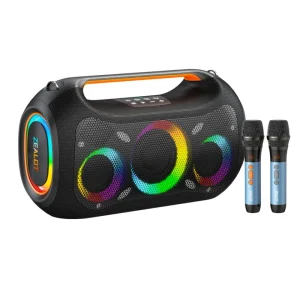 Latest Original Zealot ZE51M 250W Portable Outdoor Party Karaoke Speaker Microphone RGB Light BT Wireless APP Control Computer