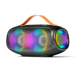 Light Weight RGB Subwoofer Bass Wireless Speaker with Handle Wireless Stereo Speaker Parties