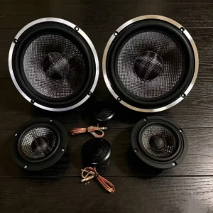 Lightweight Without Deformation 6.5-inch Three Way Set Strong Bass Explosive Power