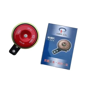 Liwei 12V/48V Coaxial Iron Snail Horn Waterproof High Decibel Loud Motorcycle Speaker Electric Car Horn Made Copper Plastic