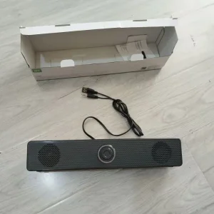 Long Strip Home Theater Sound System Speaker Bar 4D Surround Soundbar Computer Speaker Usb Knob Wired Mini Soundbar Speaker