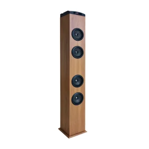 Low Price Wood Material Popular Tower Speaker