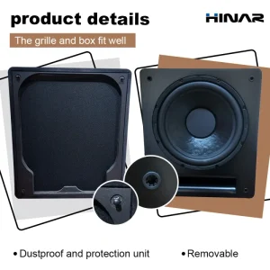 Luxury Home Theater Sound System 600W Class D Amplifier with 10 Inch Active Subwoofer and 4 Packs 6.5 Inch Wall Mounted Speakers